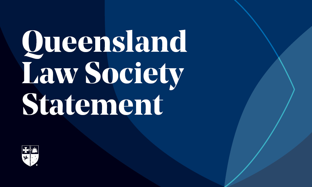 Text Queensland Law Society Statement